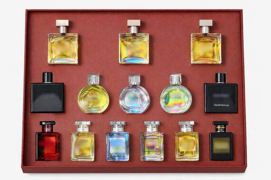 Luxury Mini Channel Perfume Gift Box – 14-Piece Assorted Fragrance Set